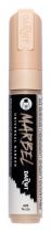 MARBEL MARQUEUR ACRYLIQUE POINTE BISEAU LARGE 12MM NUDE N°425