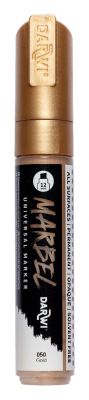 MARBEL MARQUEUR ACRYLIQUE POINTE BISEAU LARGE 12MM OR N�050