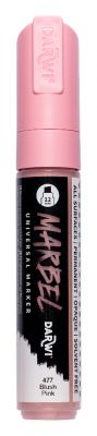 MARBEL MARQUEUR ACRYLIQUE POINTE BISEAU LARGE 12MM ROSE BLUSH N�477