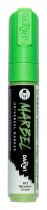 MARBEL MARQUEUR ACRYLIQUE POINTE BISEAU LARGE 12MM VERT PRAIRIE N°611