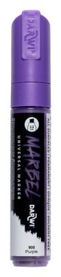MARBEL MARQUEUR ACRYLIQUE POINTE BISEAU LARGE 12MM VIOLET N�900