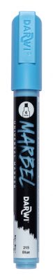 MARBEL MARQUEUR ACRYLIQUE POINTE BISEAU M�DIUM 6MM BLEU N�215
