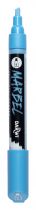 MARBEL MARQUEUR ACRYLIQUE POINTE BISEAU MÉDIUM 6MM BLEU N°215