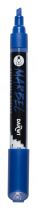 MARBEL MARQUEUR ACRYLIQUE POINTE BISEAU MÉDIUM 6MM BLEU SAPHIR N°258