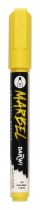 MARBEL MARQUEUR ACRYLIQUE POINTE BISEAU MÉDIUM 6MM JAUNE SOLEIL N°720