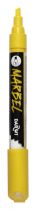 MARBEL MARQUEUR ACRYLIQUE POINTE BISEAU MÉDIUM 6MM JAUNE SOLEIL N°720