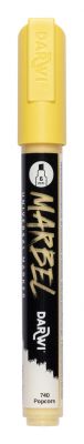 MARBEL MARQUEUR ACRYLIQUE POINTE BISEAU M�DIUM 6MM POPCORN N�740