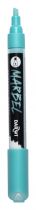 MARBEL MARQUEUR ACRYLIQUE POINTE BISEAU MÉDIUM 6MM TURQUOISE N°260