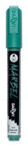MARBEL MARQUEUR ACRYLIQUE POINTE BISEAU MÉDIUM 6MM VERT PAON N°610