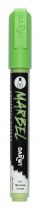 MARBEL MARQUEUR ACRYLIQUE POINTE BISEAU MÉDIUM 6MM VERT PRAIRIE N°611