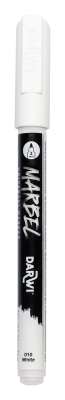 MARBEL MARQUEUR ACRYLIQUE POINTE CONIQUE FINE 2MM BLANC N�010