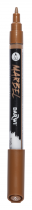MARBEL MARQUEUR ACRYLIQUE POINTE CONIQUE FINE 2MM NOISETTE N°803