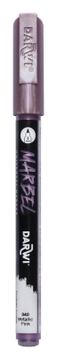 MARBEL MARQUEUR ACRYLIQUE POINTE CONIQUE FINE 2MM ROSE METALLISE N�040