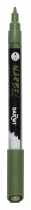 MARBEL MARQUEUR ACRYLIQUE POINTE CONIQUE FINE 2MM VERT OLIVE N&deg;685