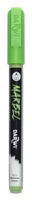 MARBEL MARQUEUR ACRYLIQUE POINTE CONIQUE FINE 2MM VERT PRAIRIE N�611