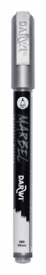 MARBEL MARQUEUR ACRYLIQUE POINTE POINTUE EXTRA FINE 0,7MM ARGENT N�080