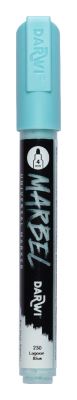 MARBEL MARQUEUR ACRYLIQUE POINTE RONDE M�DIUM 4MM BLEU GLACE N�230