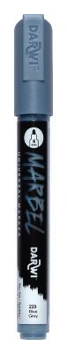 MARBEL MARQUEUR ACRYLIQUE POINTE RONDE M�DIUM 4MM BLEU GRIS N�223