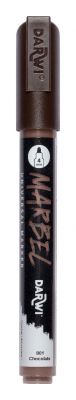 MARBEL MARQUEUR ACRYLIQUE POINTE RONDE M�DIUM 4MM CHOCOLAT N�801