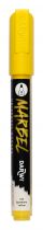 MARBEL MARQUEUR ACRYLIQUE POINTE RONDE MÉDIUM 4MM JAUNE SOLEIL N°720