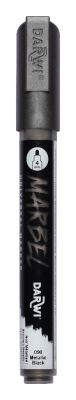 MARBEL MARQUEUR ACRYLIQUE POINTE RONDE M�DIUM 4MM NOIR METALLISE N�090