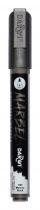 MARBEL MARQUEUR ACRYLIQUE POINTE RONDE MÉDIUM 4MM NOIR METALLISE N°090