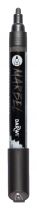MARBEL MARQUEUR ACRYLIQUE POINTE RONDE MÉDIUM 4MM NOIR METALLISE N°090