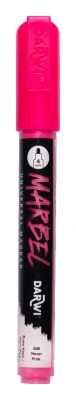 MARBEL MARQUEUR ACRYLIQUE POINTE RONDE M�DIUM 4MM ROSE NEON N�488