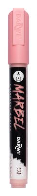 MARBEL MARQUEUR ACRYLIQUE POINTE RONDE M�DIUM 4MM ROSE TENDRE  N�479