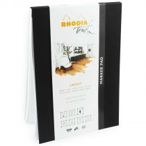 MARKER PAD A5 RHODIA TOUCH 50 Feuilles - LAYOUT 100G