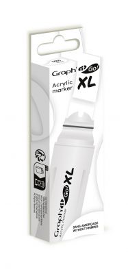MARQUEUR ACRYLIQUE GRAPH\'IT GO XL 0000 WHITE