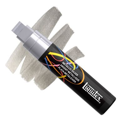 MARQUEUR ACRYLIQUE LIQUITEX 15MM ARGENT METALLIQUE