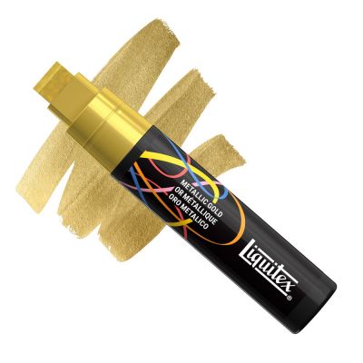MARQUEUR ACRYLIQUE LIQUITEX 15MM OR METALLIQUE