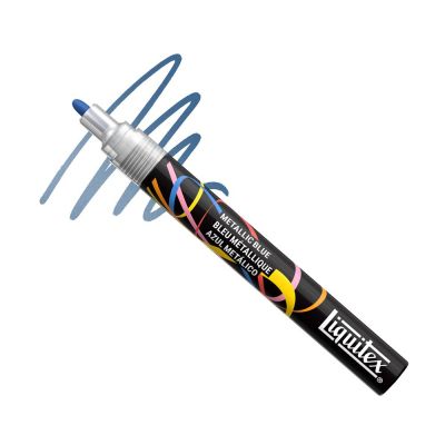 MARQUEUR ACRYLIQUE LIQUITEX 2MM BLEU METALLIQUE