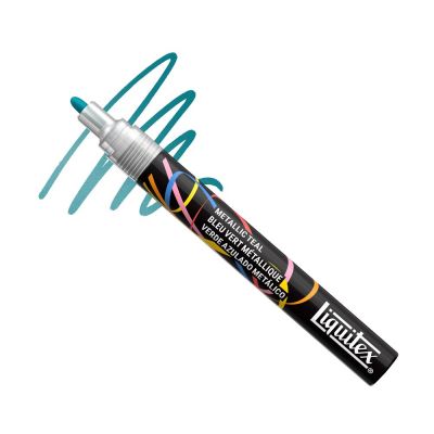 MARQUEUR ACRYLIQUE LIQUITEX 2MM TEAL METALLIQUE