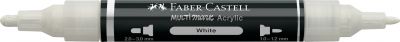 MARQUEUR ACRYLIQUE MULTIMARK FABER CASTELL 101, WHITE