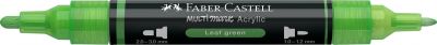 MARQUEUR ACRYLIQUE MULTIMARK FABER CASTELL 112, LEAF GREEN