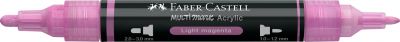 MARQUEUR ACRYLIQUE MULTIMARK FABER CASTELL 119, LIGHT MAGENTA