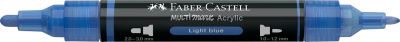 MARQUEUR ACRYLIQUE MULTIMARK FABER CASTELL 140 LIGHT BLUE