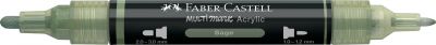 MARQUEUR ACRYLIQUE MULTIMARK FABER CASTELL 172 SAGE