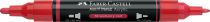 MARQUEUR ACRYLIQUE MULTIMARK FABER CASTELL 219, STRAWBERRY RED