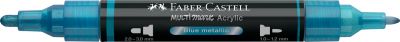 MARQUEUR ACRYLIQUE MULTIMARK FABER CASTELL 292 BLUE METALLIC