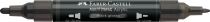 MARQUEUR ACRYLIQUE MULTIMARK FABER CASTELL 299 BLACK GLOSSY