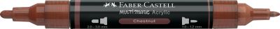 MARQUEUR ACRYLIQUE MULTIMARK FABER CASTELL 378 CHESTNUT