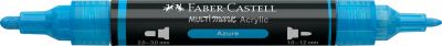 MARQUEUR ACRYLIQUE MULTIMARK FABER CASTELL 448 AZURE