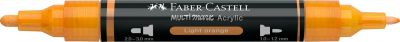 MARQUEUR ACRYLIQUE MULTIMARK FABER CASTELL LIGHT ORANGE