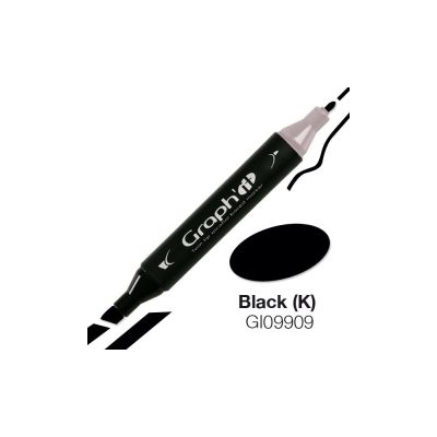 MARQUEUR GRAPH IT BLACK 9909