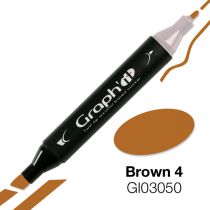 MARQUEUR GRAPH\'IT BROWN 4 3050