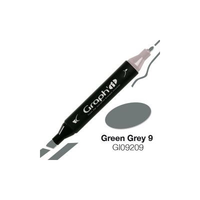 MARQUEUR GRAPH\'IT GREEN GREY 9 9209