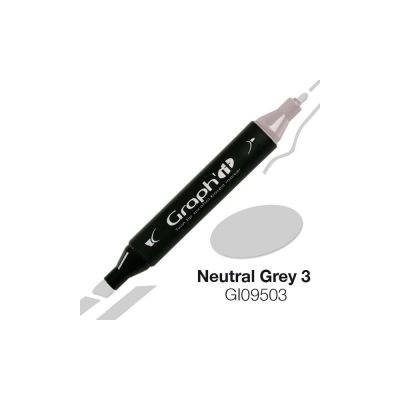 MARQUEUR GRAPH\'IT NATURAL GREY 3 9503